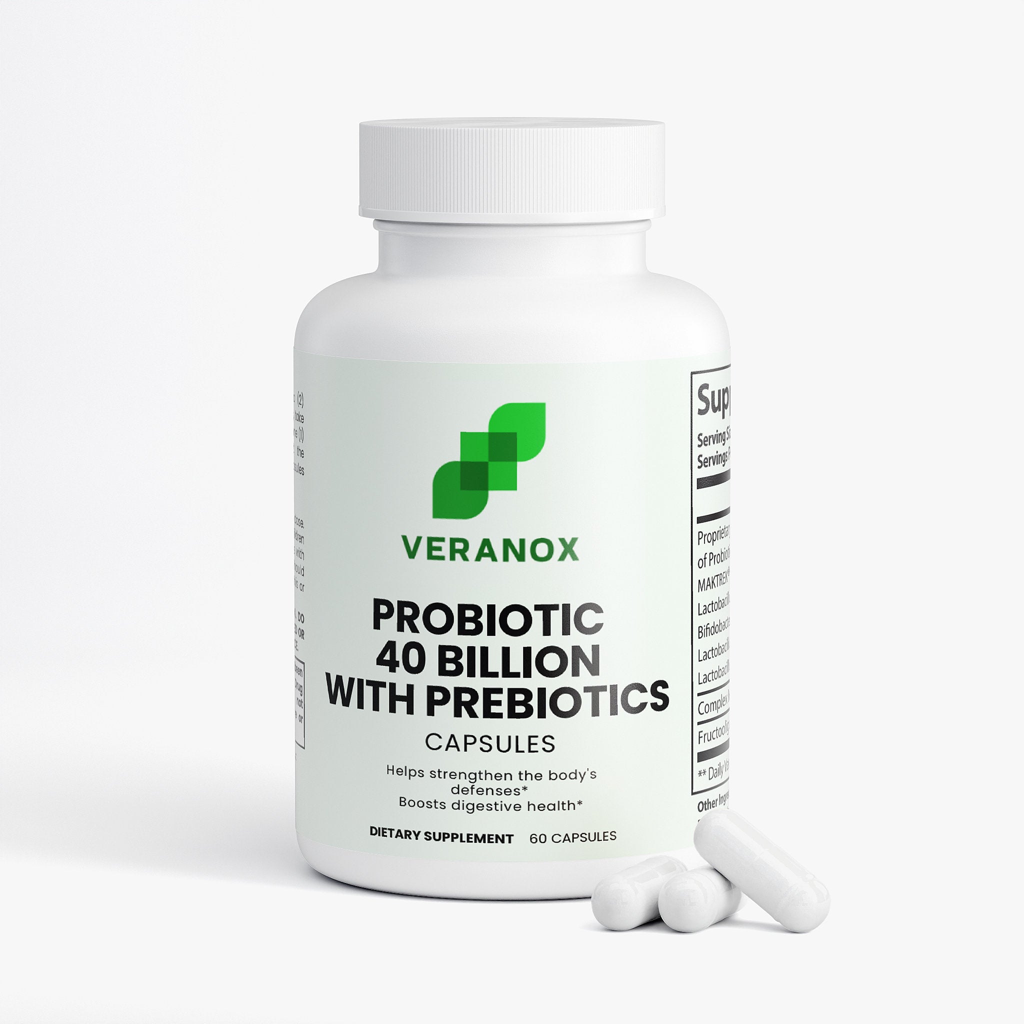 Probiotic 40 Billion with Prebiotics