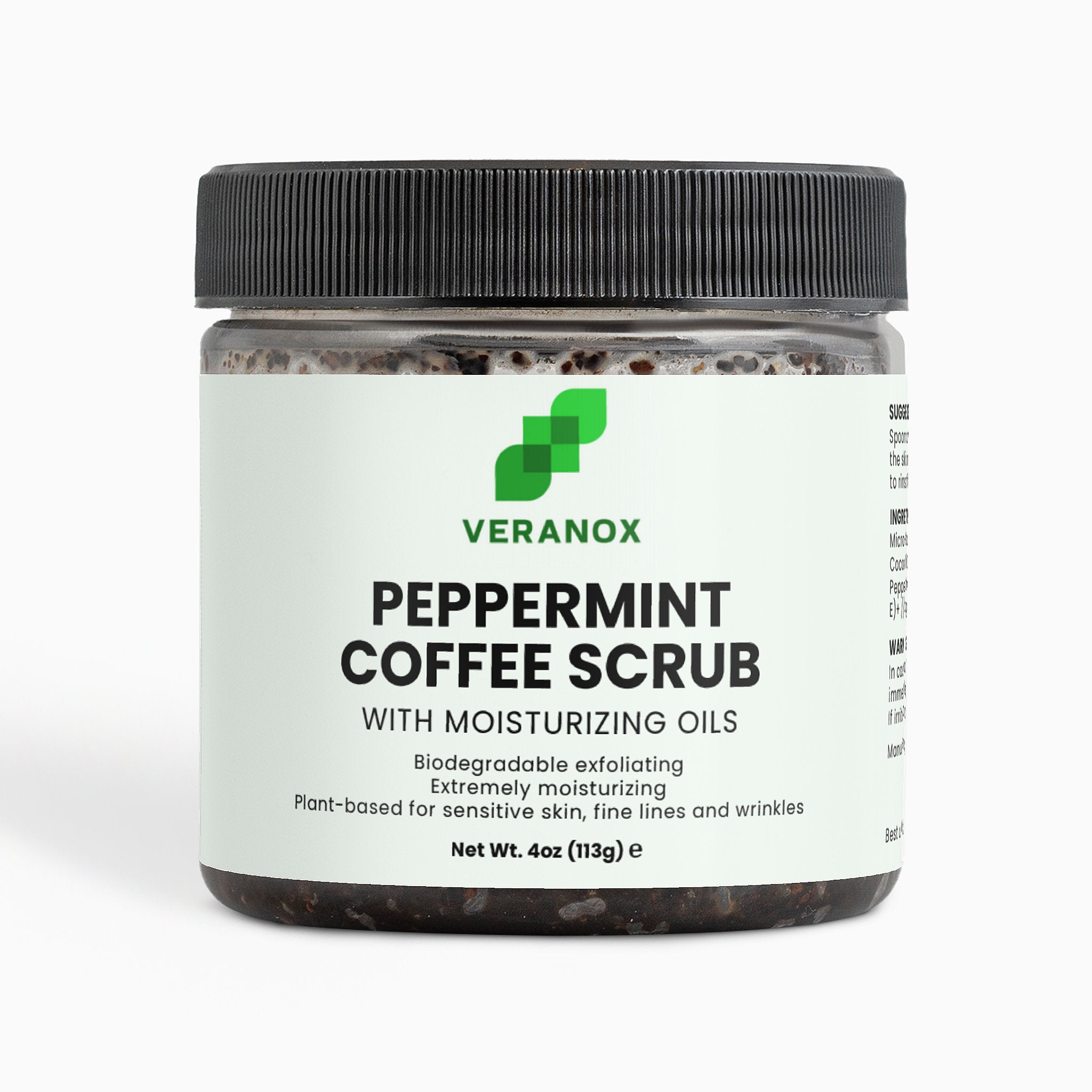 Peppermint Coffee Scrub